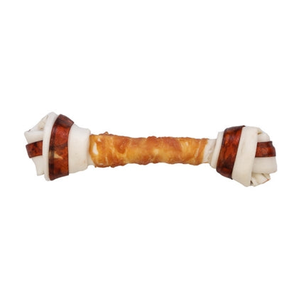 Petstyle living geknoopt bot veelkleurig met kip