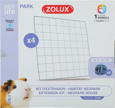 Zolux neolife neopark cavia uitbereidingsset gaspanelen
