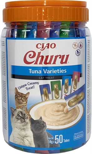 Inaba churu multipack tonijnvariëteiten