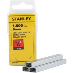 Stanley nieten 6mm type a - 1000 stuks - 1-tra204t