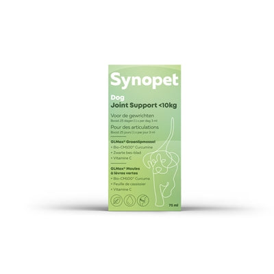 Synopet hondengewrichtssteun honden tot 10 kg