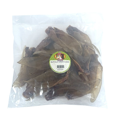 Petsnack buffel oren met vlees