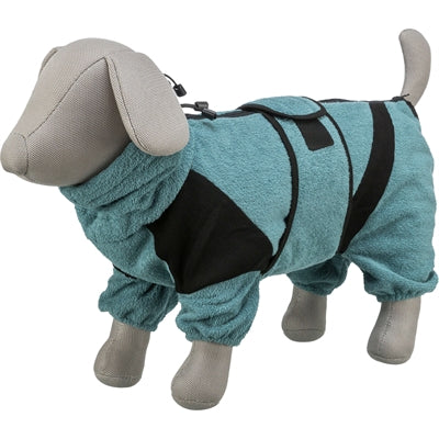 Trixie badjas huisoverall badstof benzine