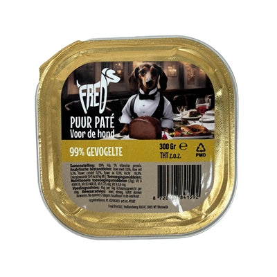 Freds kuipje hond puur vogels