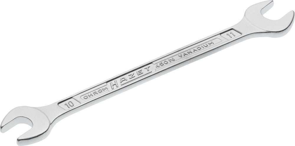 Hazet dubbele steeksleutel 450n-10x11 · buiten-zeskant-profiel · sw 10 x 11 mm