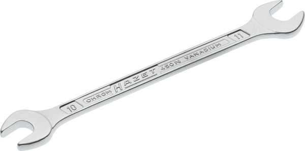 Hazet dubbele steeksleutel 450n-10x11 · buiten-zeskant-profiel · sw 10 x 11 mm