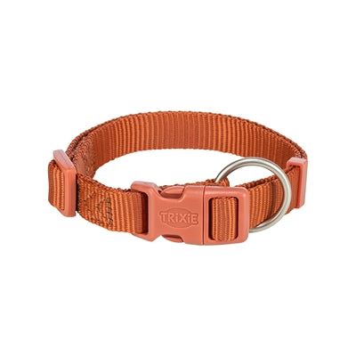 Trixie halsband hond premium roestbruin