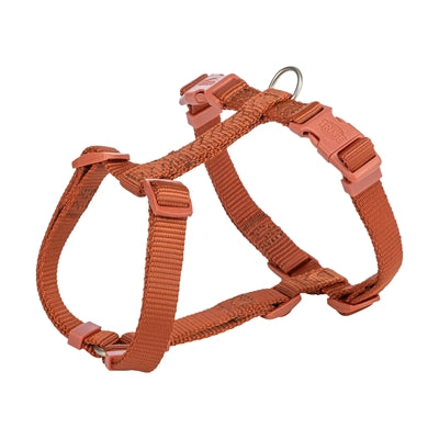 Trixie hondentuig premium h-tuig roestbruin