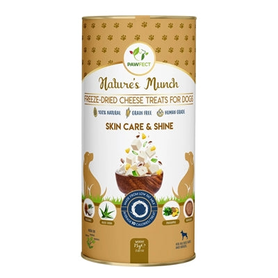 Pawfect functionele gevriesdroogde snacks voor huid en vacht