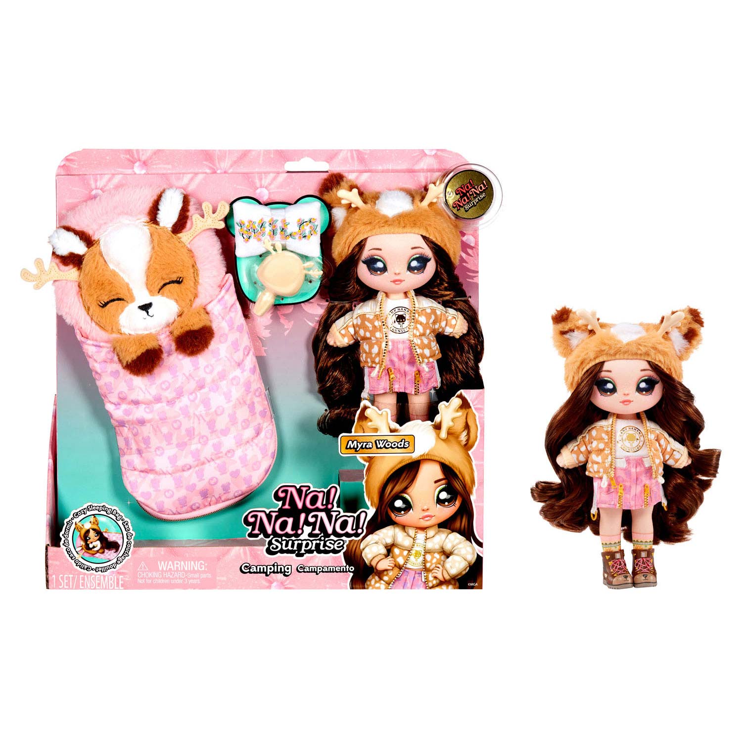 Nee! Nee! Nee! Verrassingskampeerpop - Myra Woods