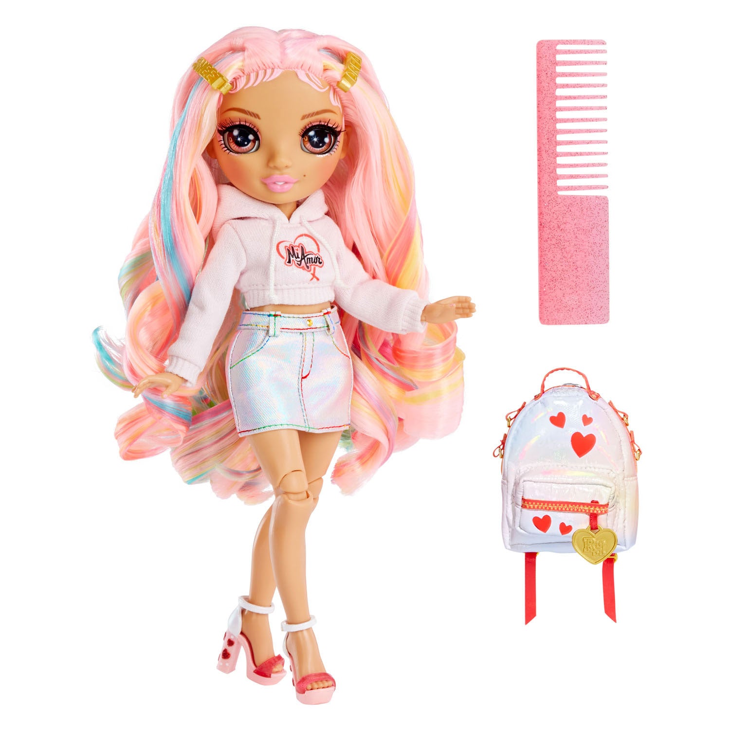 Regenboog Hoge Junior Hoge Modepop - Kia