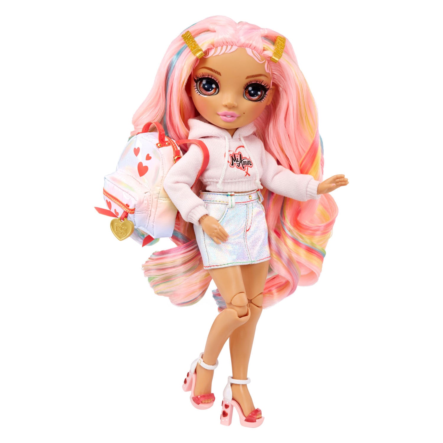 Regenboog Hoge Junior Hoge Modepop - Kia