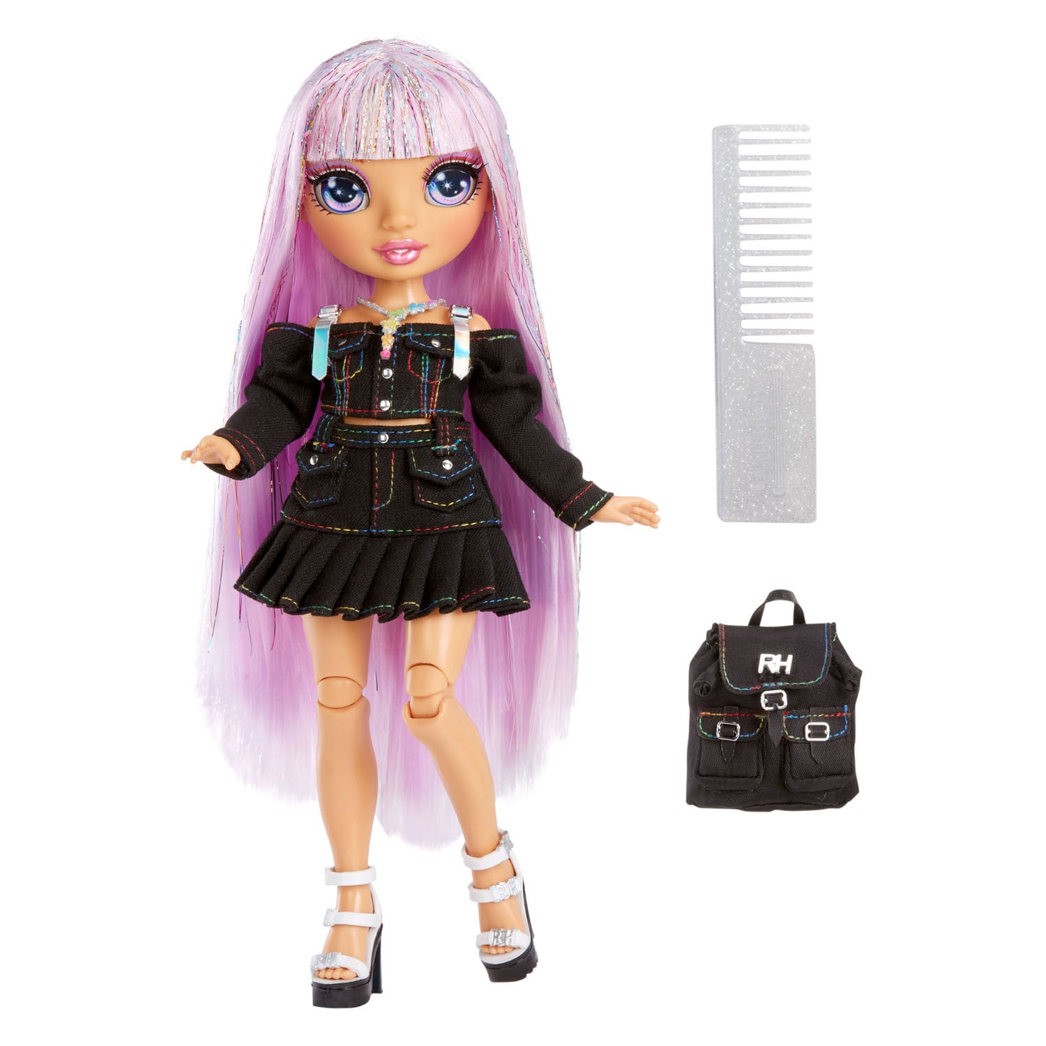 Regenboog Hoge Junior Hoge Modepop - Avery