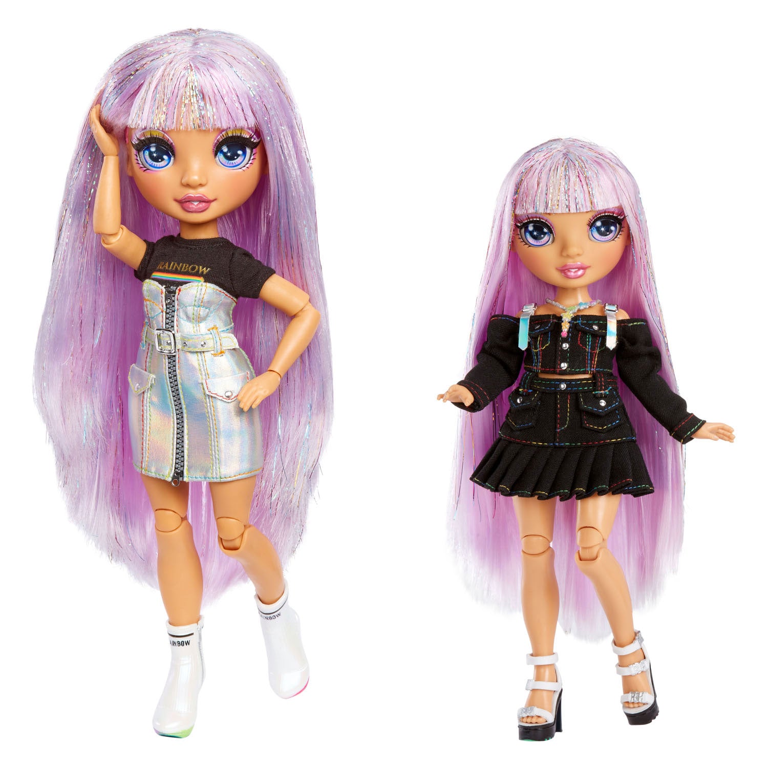 Regenboog Hoge Junior Hoge Modepop - Avery