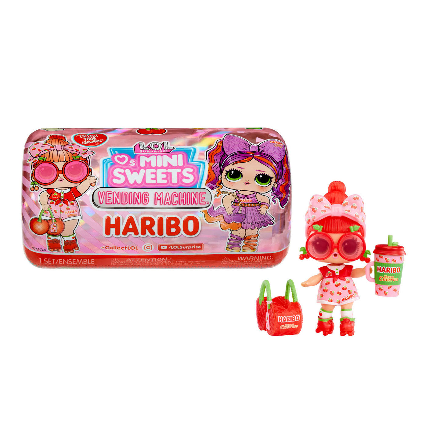 LOL Surprise Loves Mini Pop Sweets X Haribo Snoepautomaat