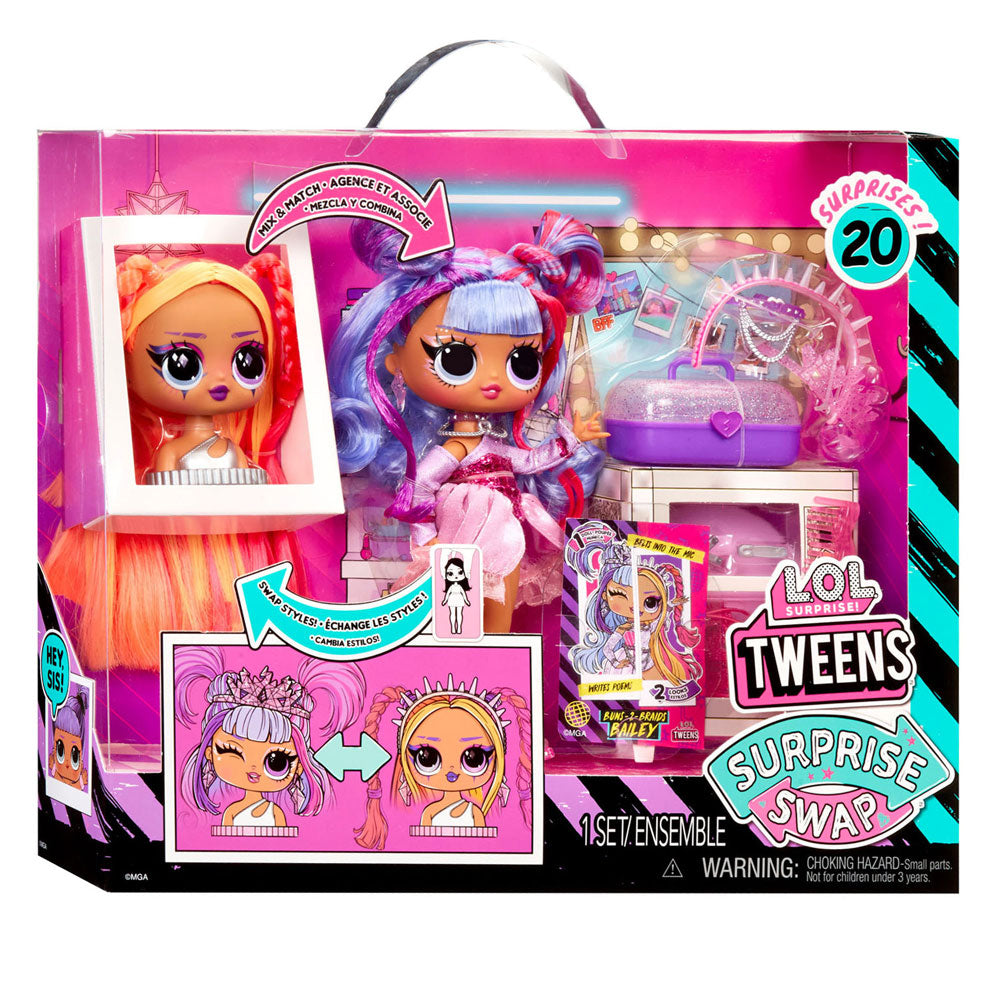 LOL Surprise Tweens Swap Fashion Pop - Vlechten Bailey