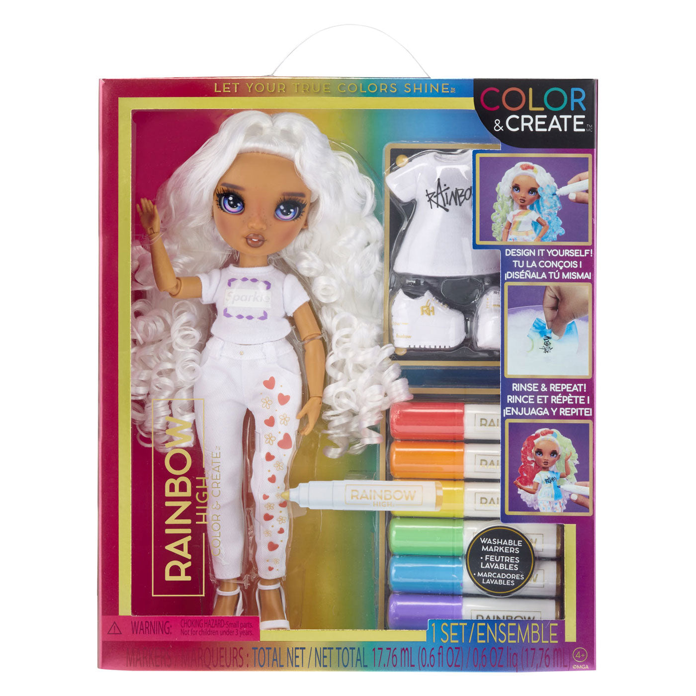 Regenboog Hoge Kleur Creëer Mode Modepop - Paars