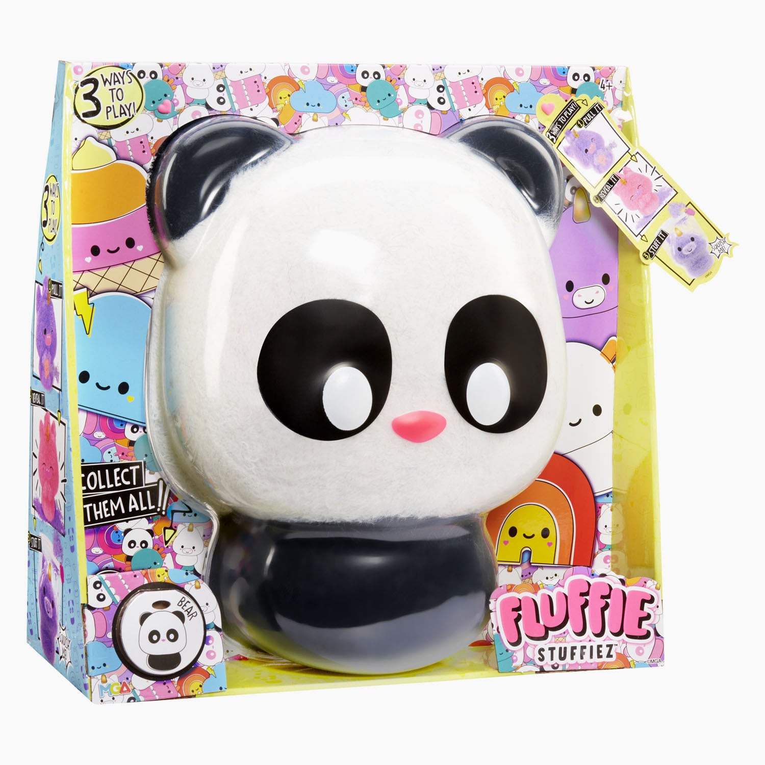 Mga entertainment fluffie stuffiez grote knuffel - panda