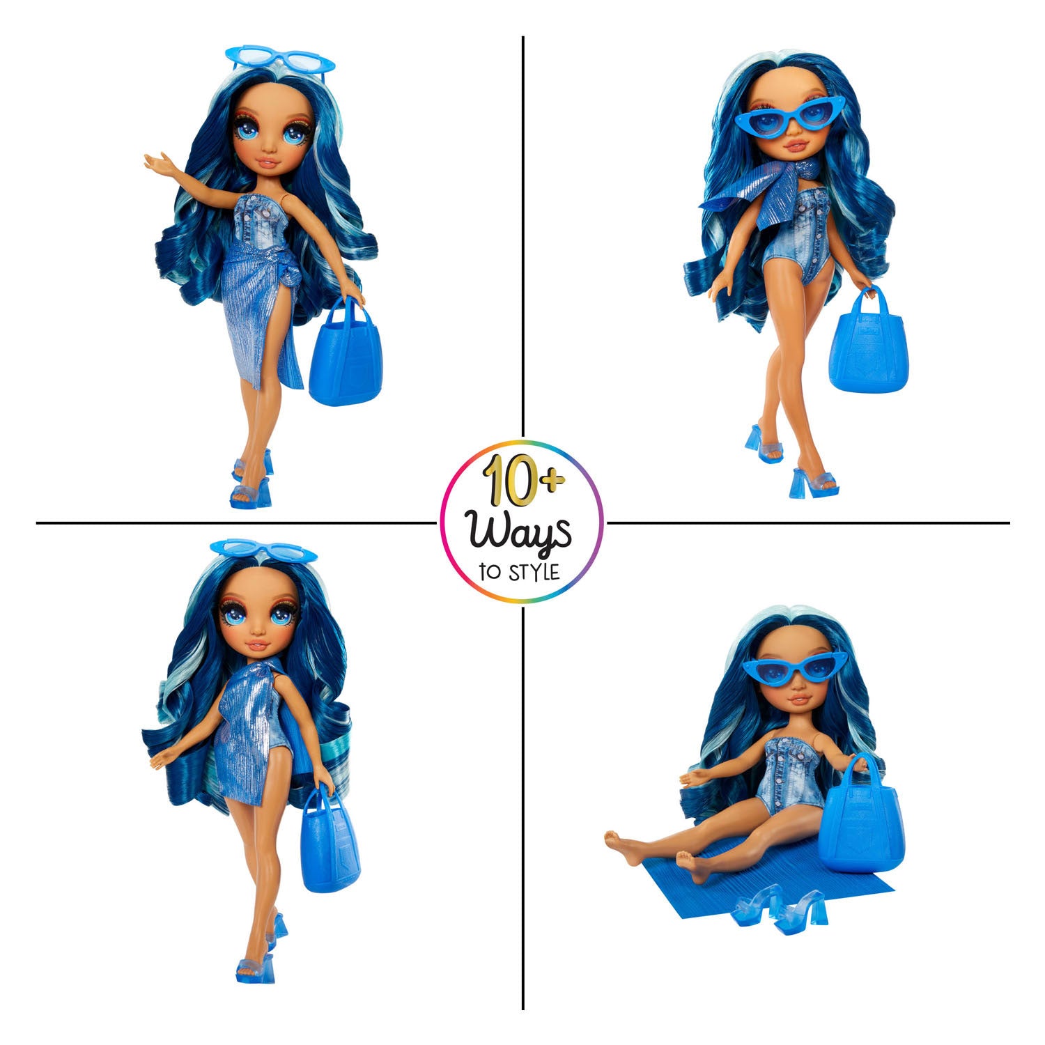 Mga entertainment regenboog hoge zwemstijl pop - skyler