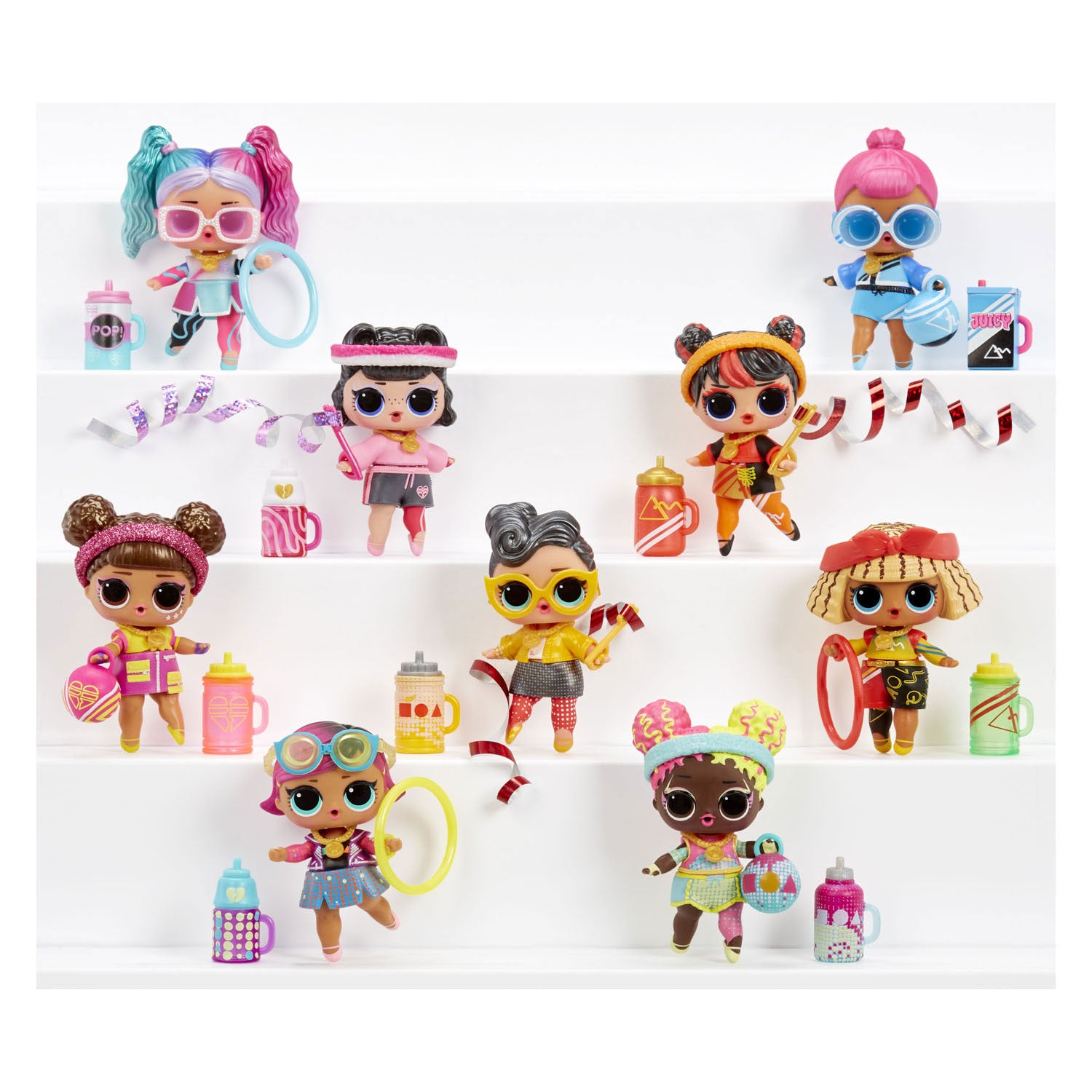 Lol verrassing all star sport gymnastiek mini pop bal