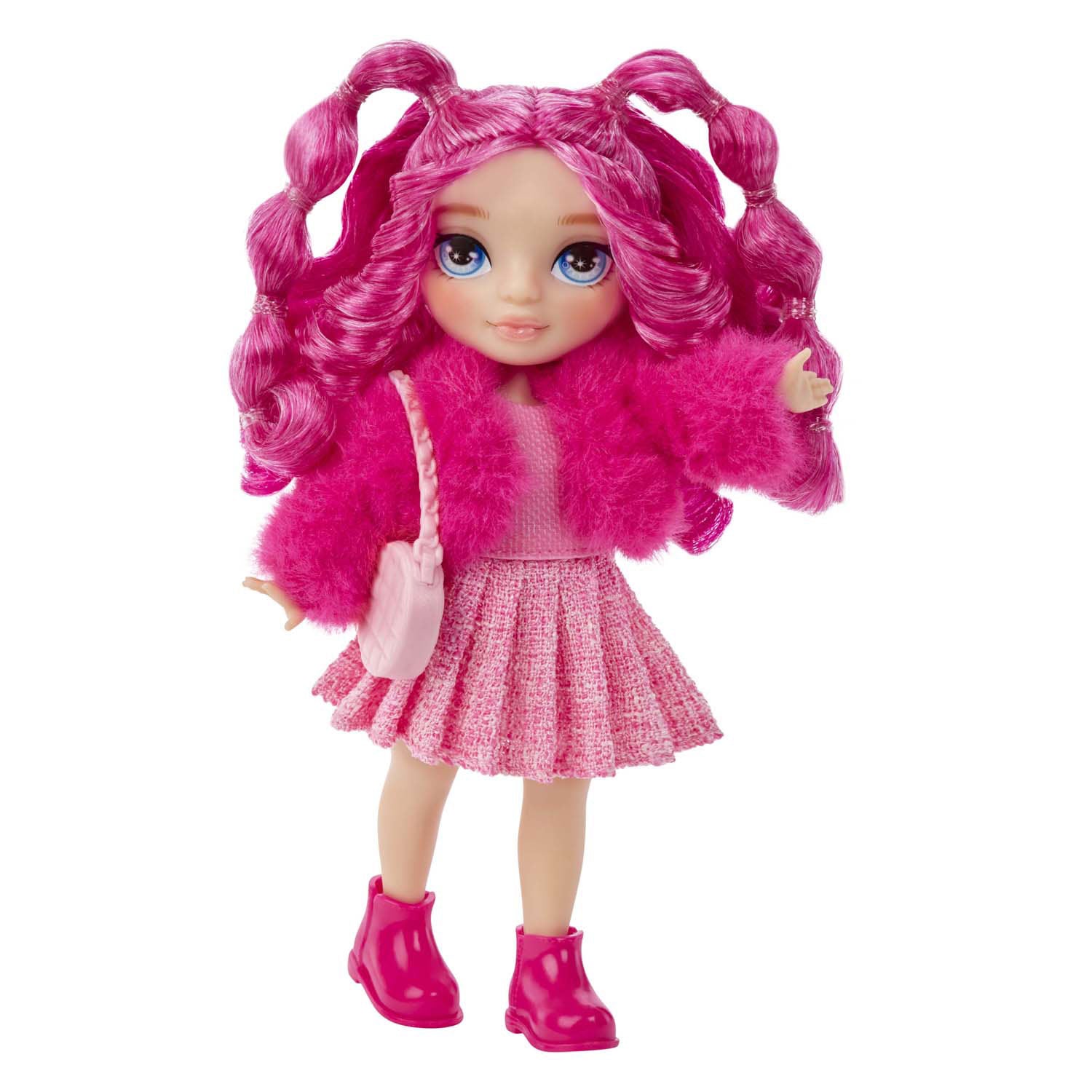 Regenboog hoge modepop magenta