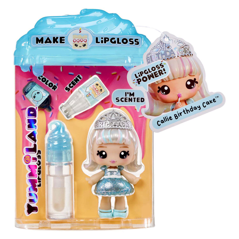 Yummiland lipgloss pop callie verjaardagstaart