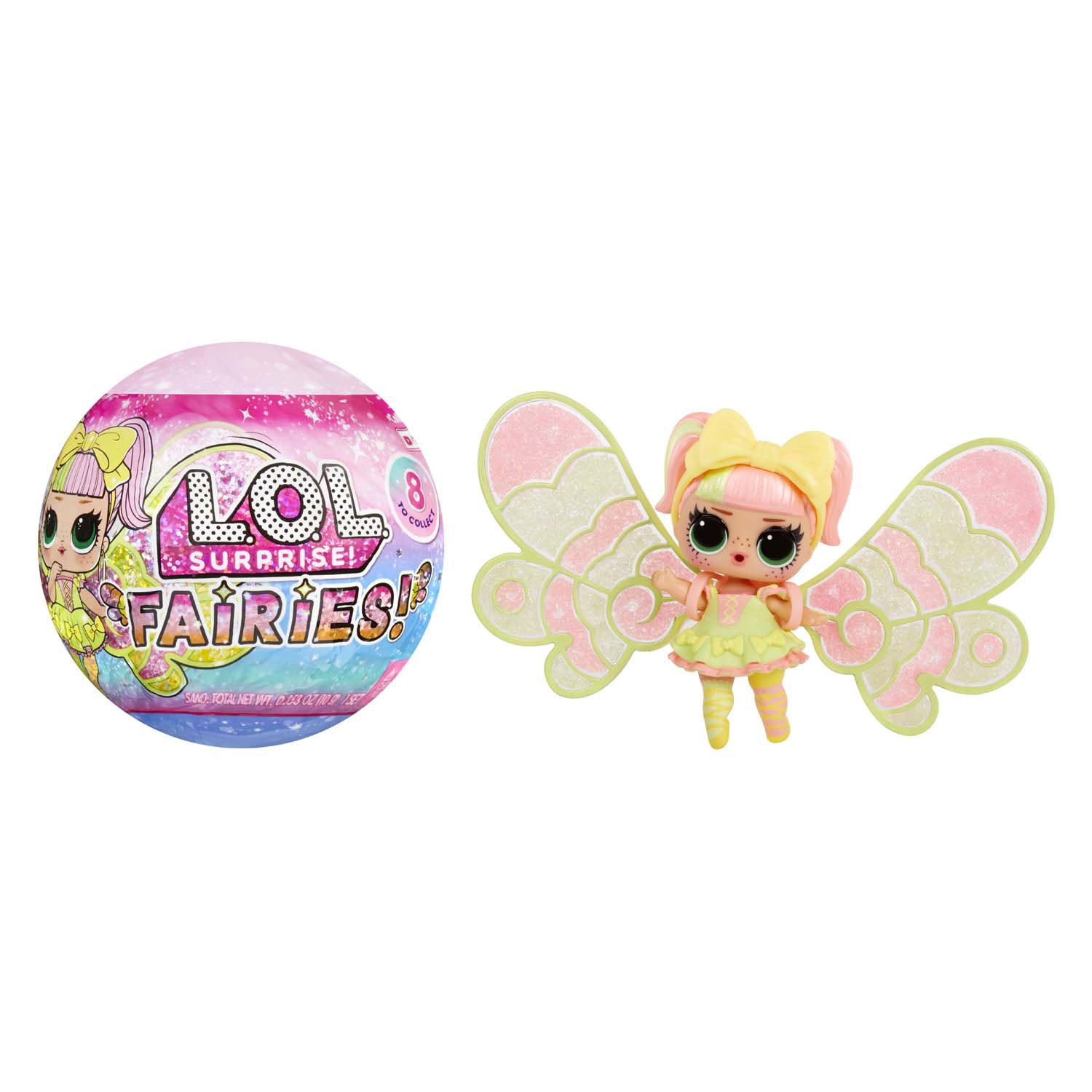 Lol verrassing Fairy Tots mini pop verrassingsbal