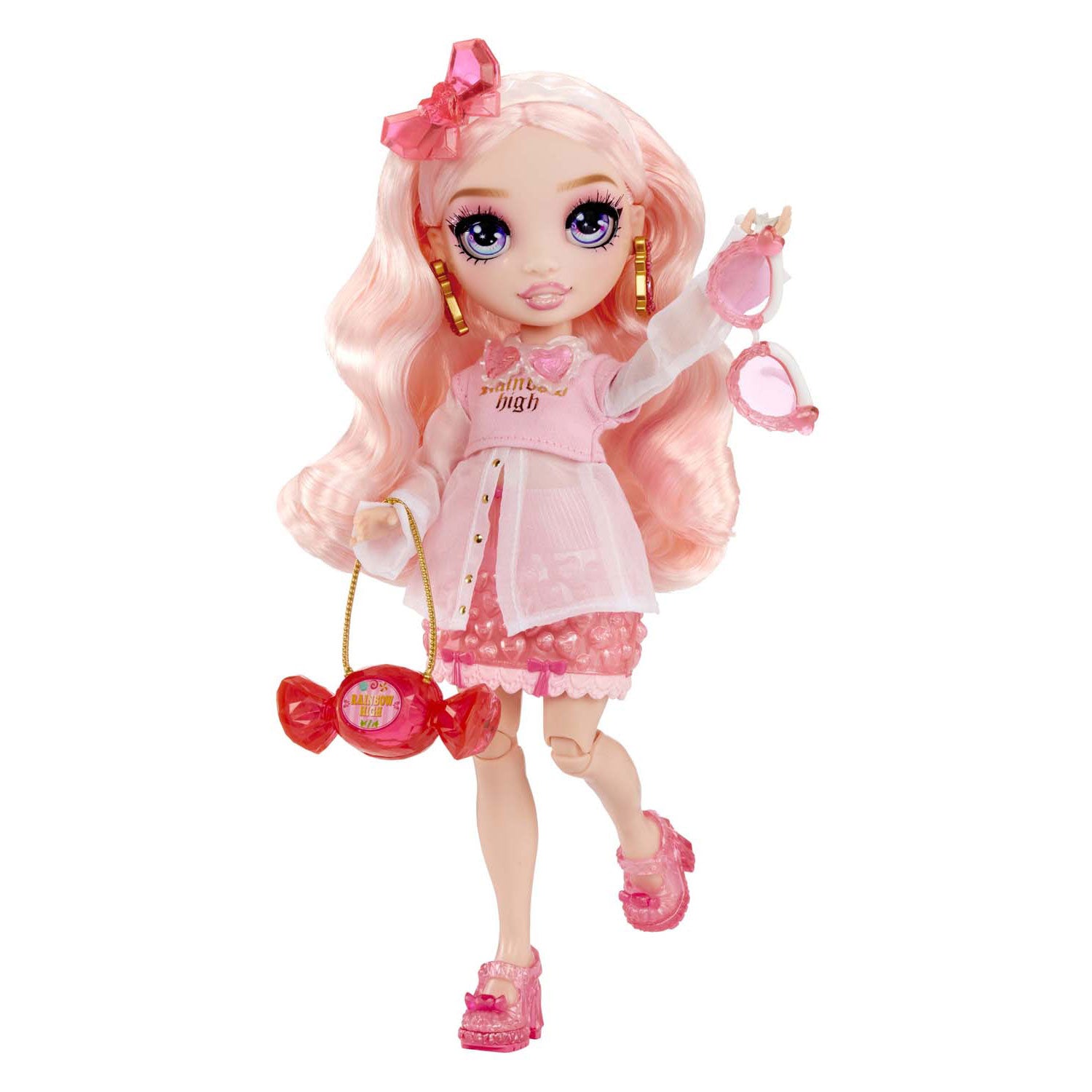 Mga entertainment regenboog hoog kristal mode modepop - bella