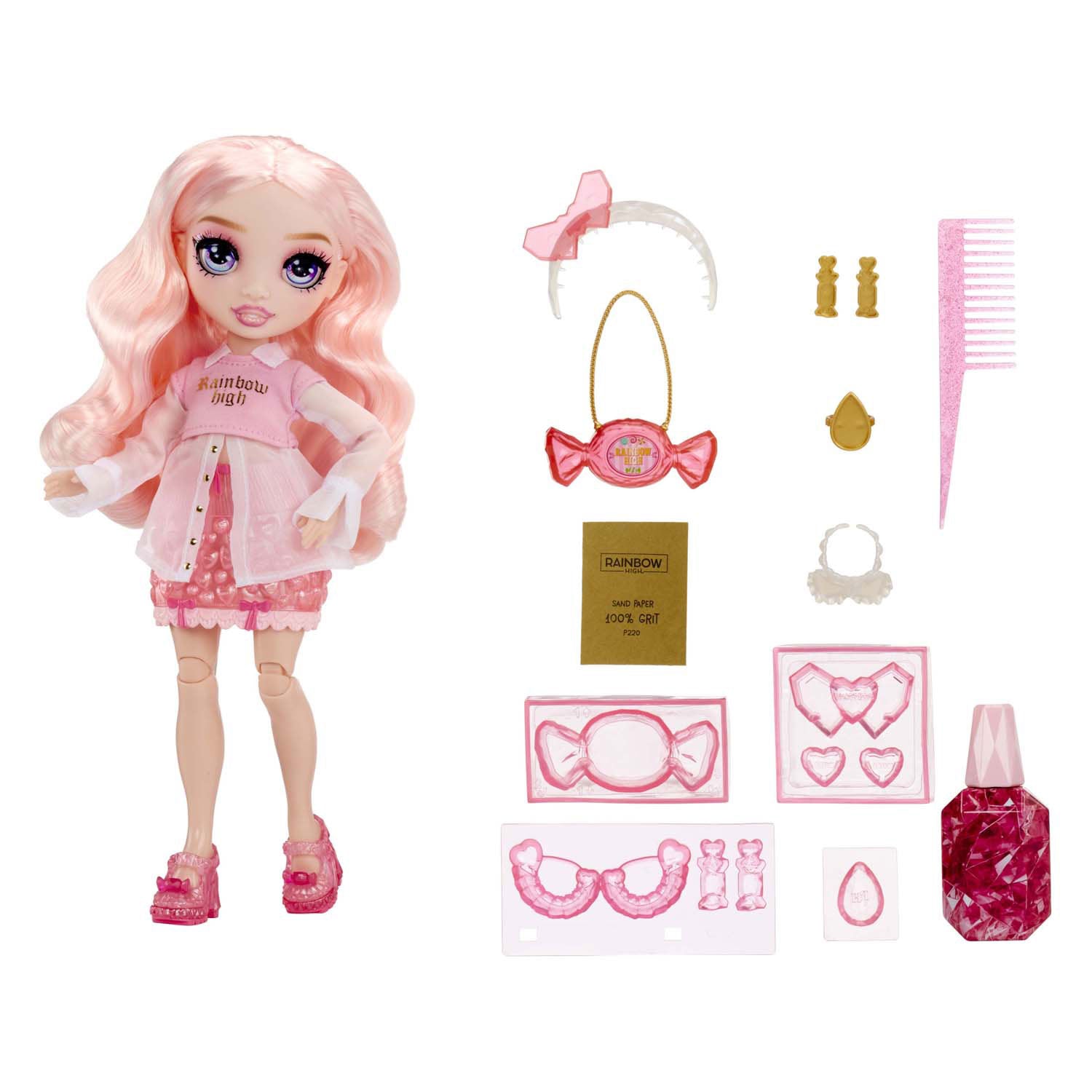 Mga entertainment regenboog hoog kristal mode modepop - bella