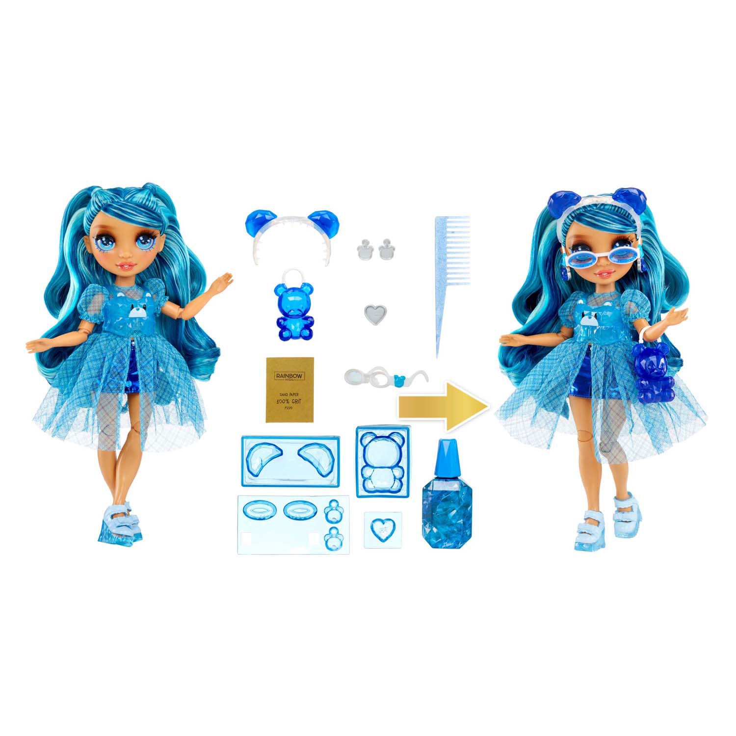 Rainbow high crystal fashion modepop - skyler