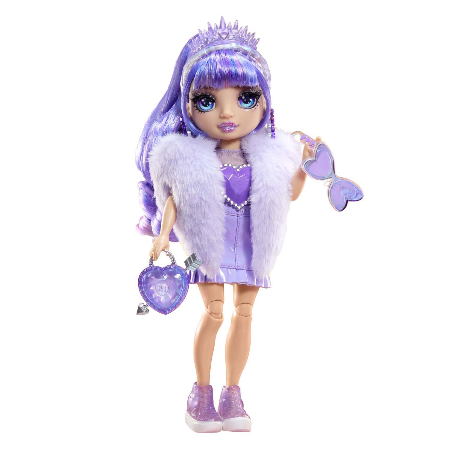 Mga entertainment regenboog hoog kristal mode modepop - violet