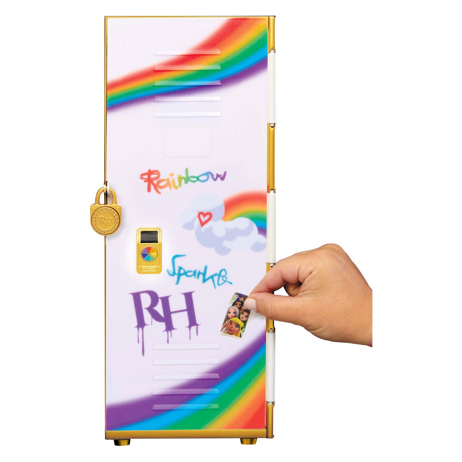 Mga entertainment regenboog hoge kluis speelset met accessoires