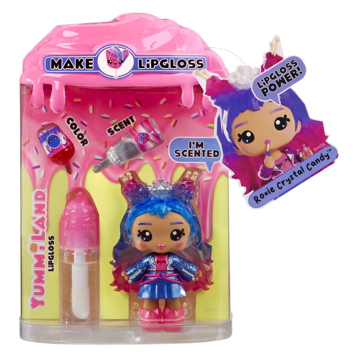 Mga entertainment yummiland pop - roxie crystal candy met lipgloss set