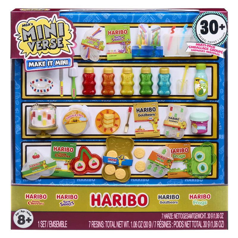 Mga entertainment mga's miniverse- make it mini haribo multipack