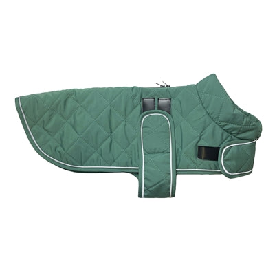 Happy pet hondenjas go walk gewatteerd klassiek teal groen