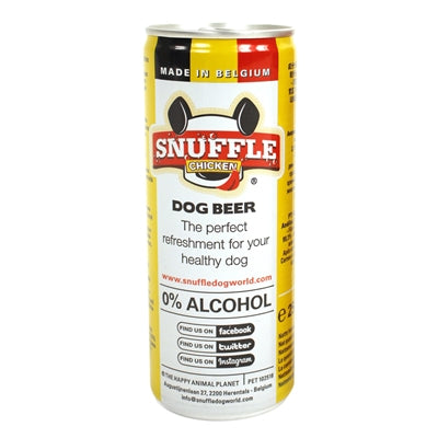 Snuffelhondenbier kipsmaak in blik