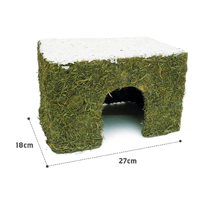 Rozenhout winters hooihuis