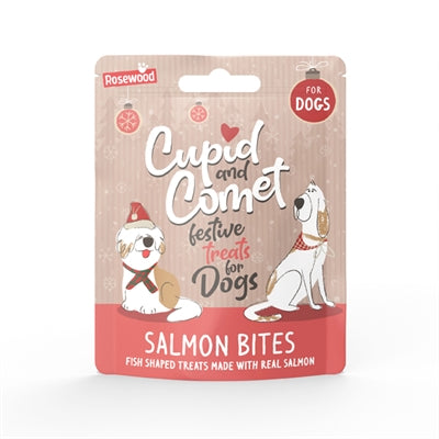 Cupido komeet kerstdiner kerstsok hond