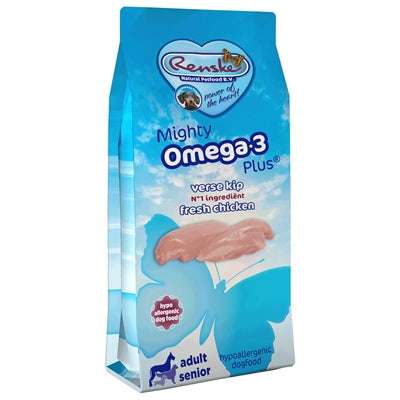 Renske machtige omega plus volwassen kip rijst hypoallergeen