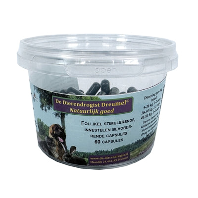 Dierendrogist follikel stimuleert innestellend waardevolle capsules
