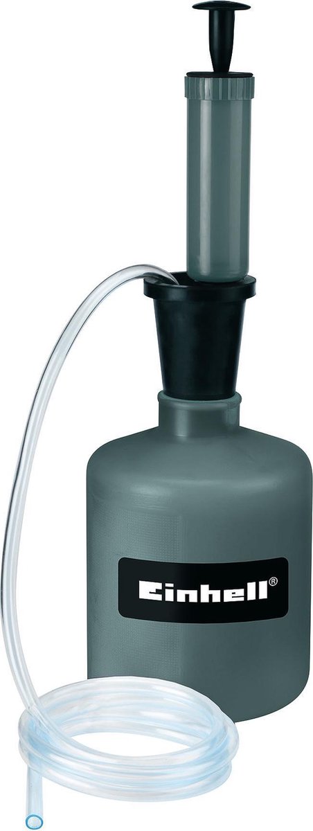 Einhell benzine- en oliepomp - lengte slang: 1.3m - capaciteit reservoir: 1.6l