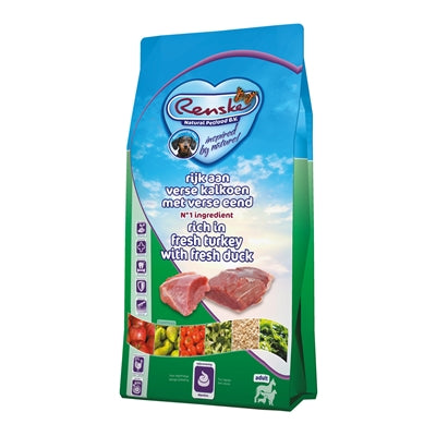 Renske super premium volwassen kalkoen eend