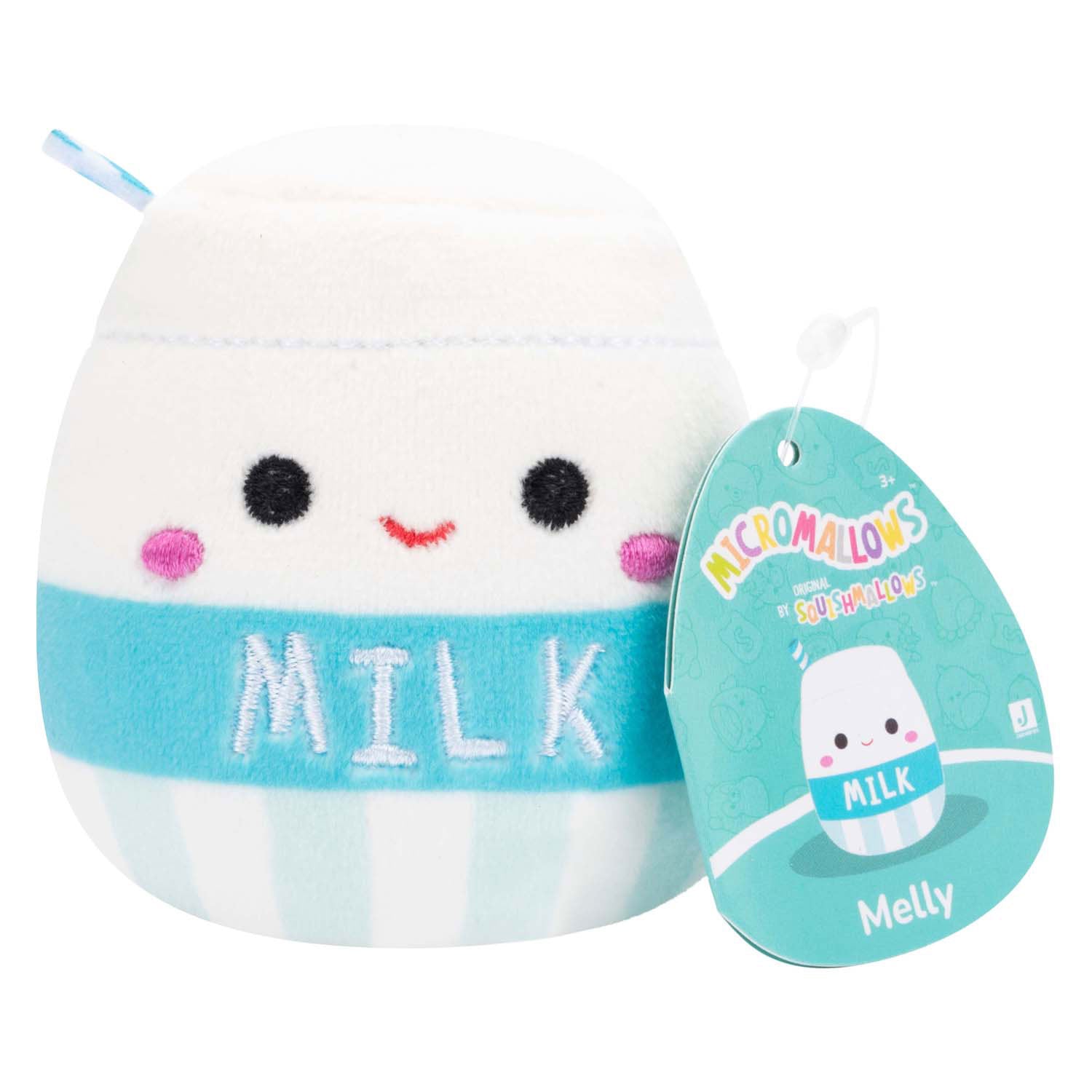 Squishmallows knuffel pluche - micromallows, 4-pack