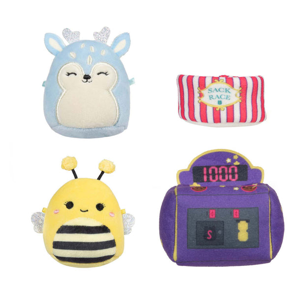 Squishmallows knuffel pluche micromallows - game on, 4dlg.