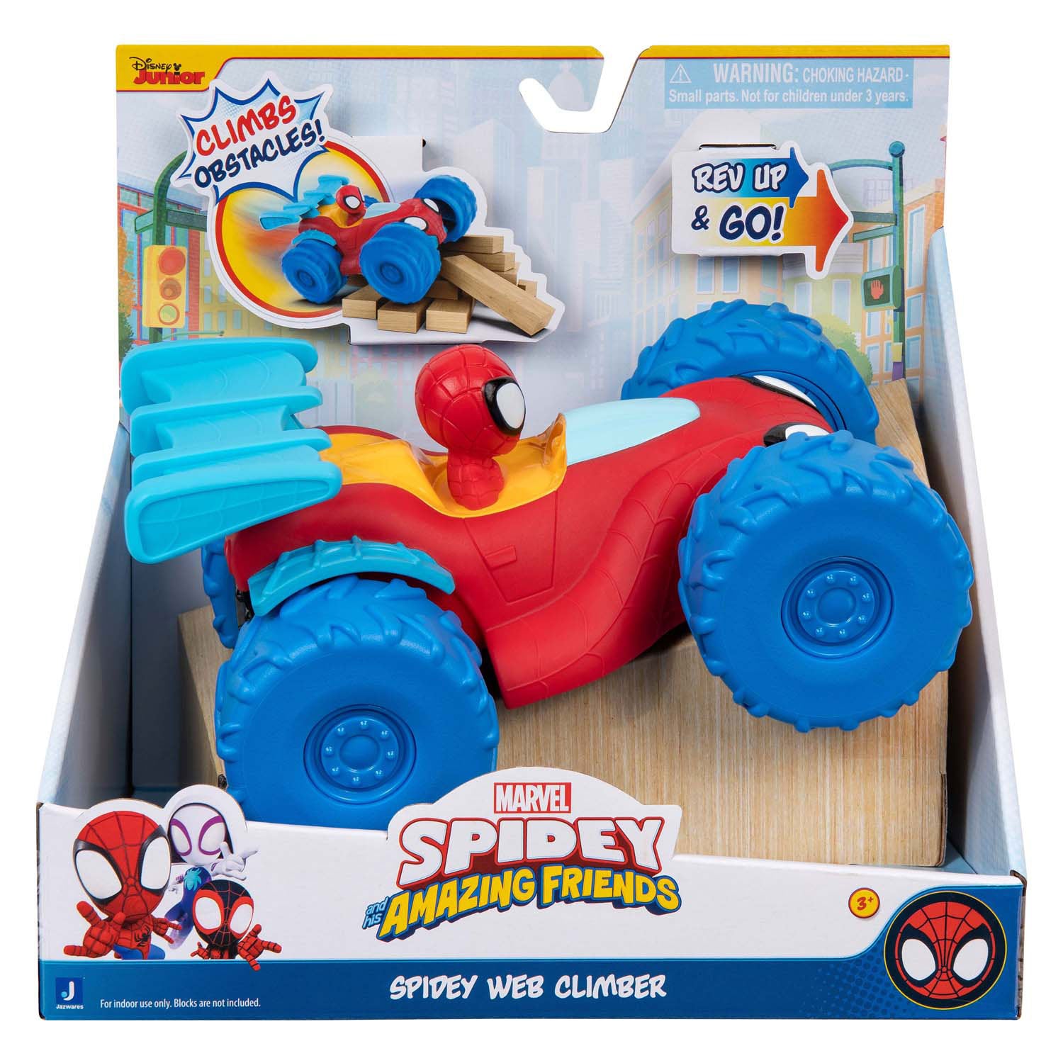 Jazwares spidey web climber voertuig