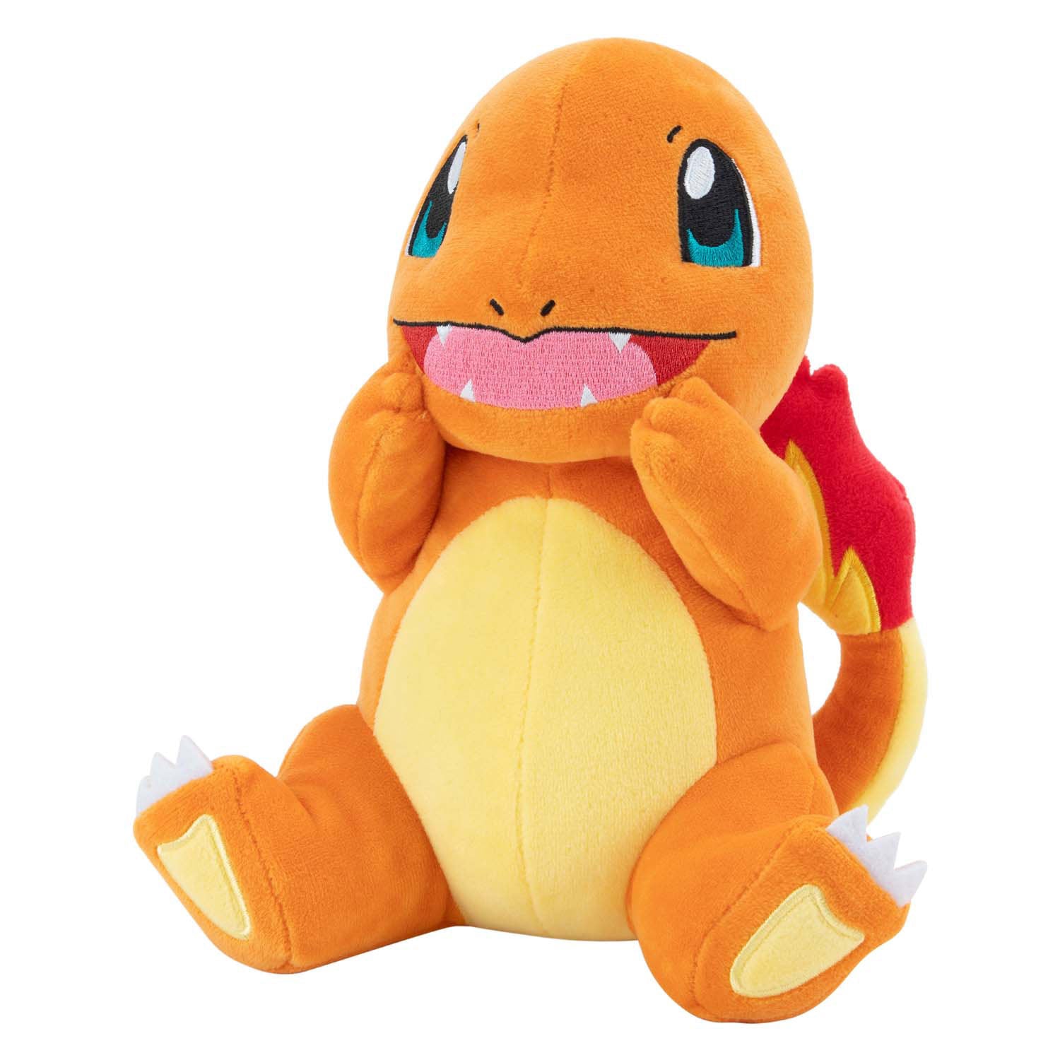 Jazwares pokémon knuffel pluche charmander, 20cm