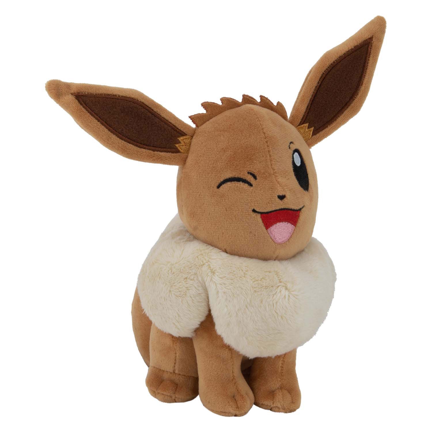 Jazwares pokémon knuffel pluche eevee, 20cm