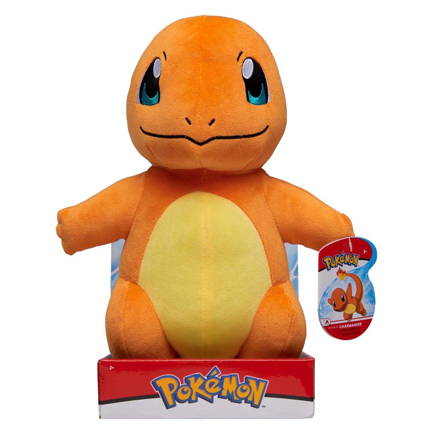 Jazwares pokémon pluche knuffel 30 cm charmander