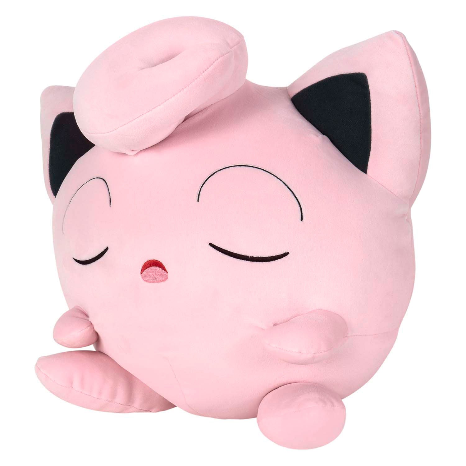 Jazwares pokémon slapende knuffel pluche jigglypuff, 45cm