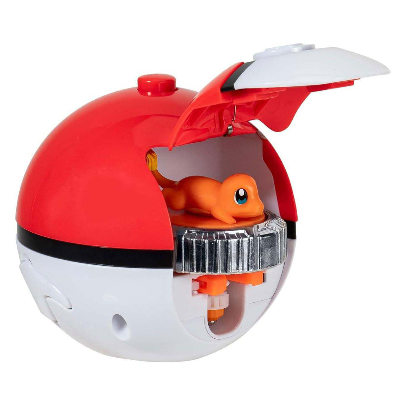 Jazwares pokémon battle spinner game - charmander pokéball